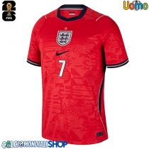 Maglie da calcio Inghilterra Bukayo Saka #7 Seconda Maglia Mondiali 2026  Manica Corta